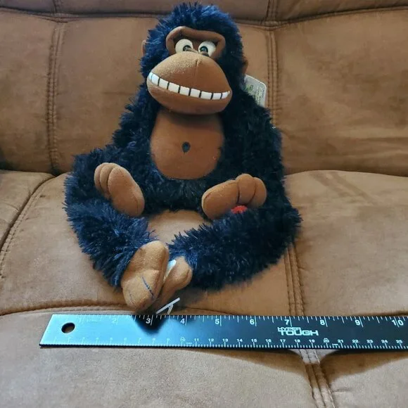 Polyfect Toys Monkey Plush Makes Jungle Sounds 9" NOS Works Great - Picture 11 of 11